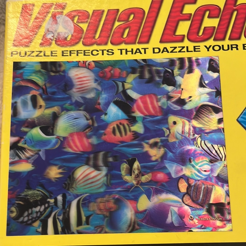 Visual Echo 3-D puzzle 500 pieces, tropical fish - Picture 2 of 3